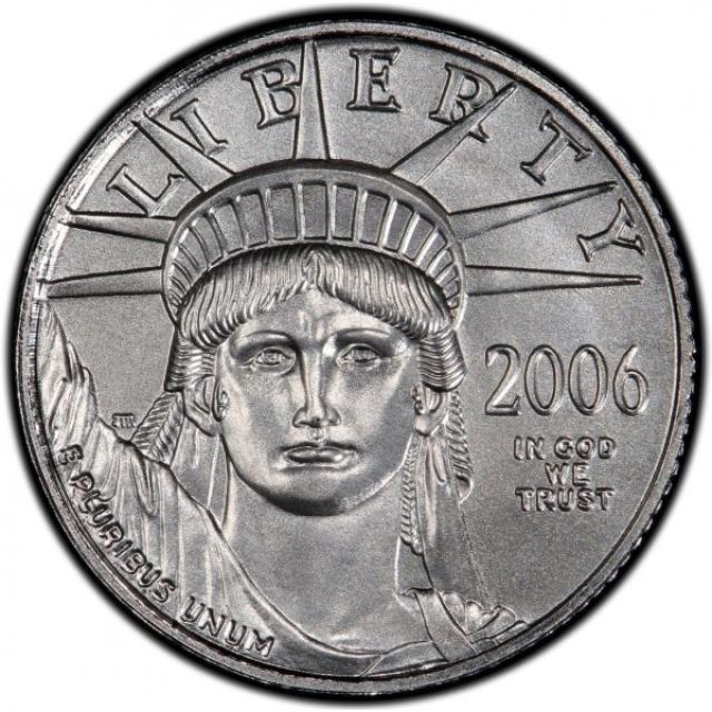 Монета Американський Платиновий орел, 10 доларів 2006, США, США