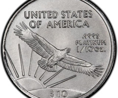 Монета Американський Платиновий орел, 10 доларів 2006, США, США