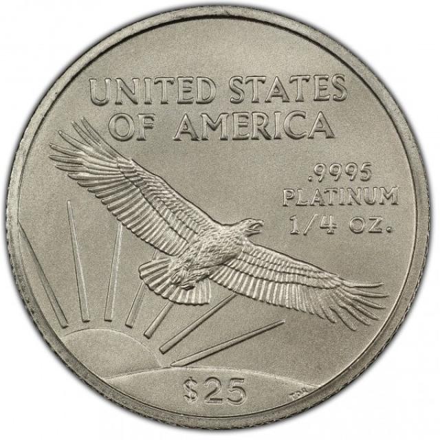 Монета Американський Платиновий орел, 25 доларів 2005, США, США