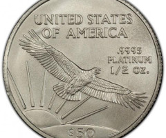 Монета Американський Платиновий орел, 50 доларів 2005, США, США
