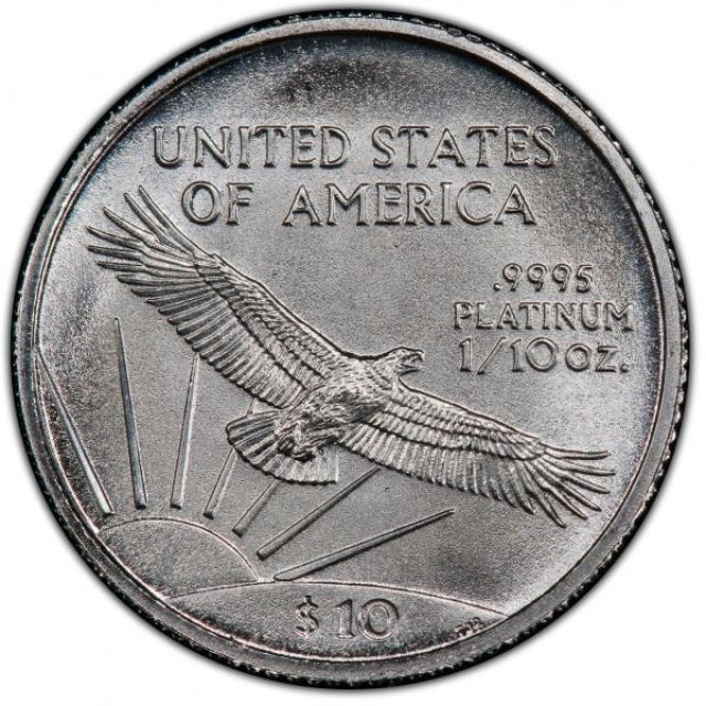 Монета Американський Платиновий орел, 10 доларів 2004, США, США