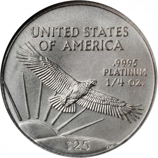 Монета Американський Платиновий орел, 25 доларів 2004, США, США