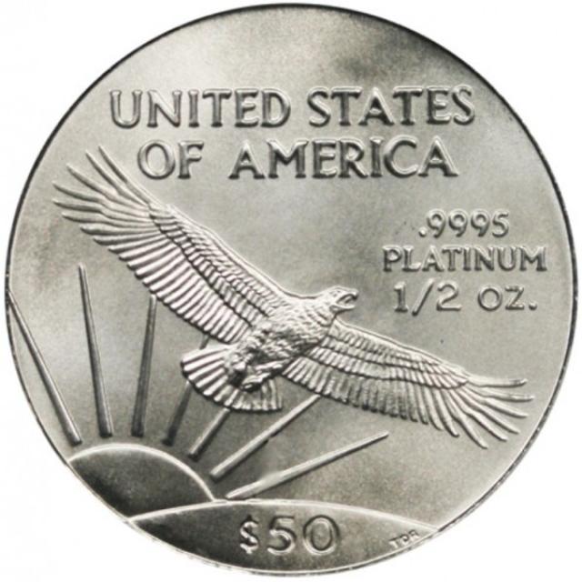 Монета Американський Платиновий орел, 50 доларів 2004, США, США