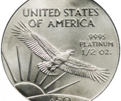 Монета Американський Платиновий орел, 50 доларів 2004, США, США
