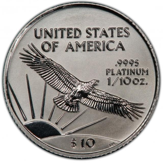 Монета Американський Платиновий орел, 10 доларів 2003, США, США