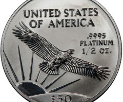 Монета Американський Платиновий орел, 50 доларів 2003, США, США