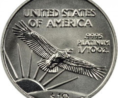 Монета Американський Платиновий орел, 10 доларів 2002, США, США