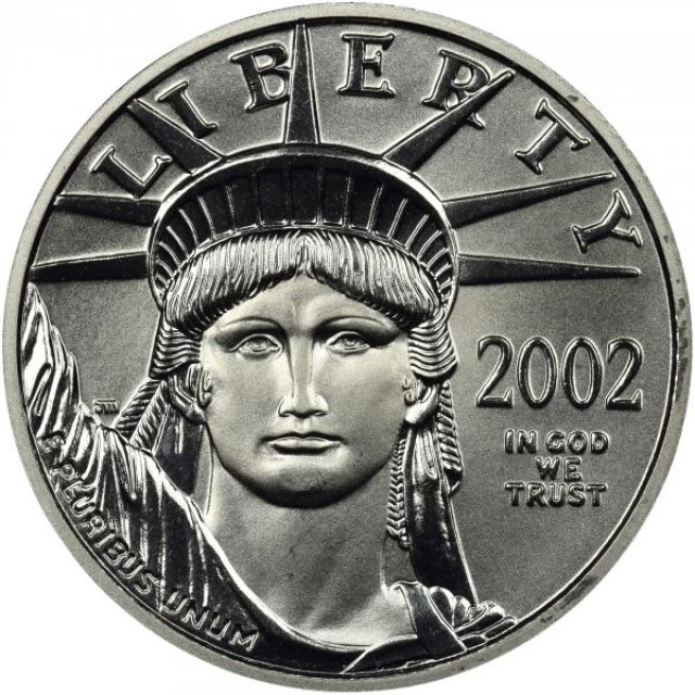 Монета Американський Платиновий орел, 25 доларів 2002, США, США