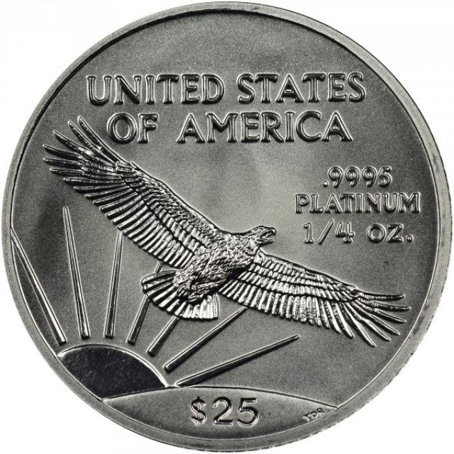 Монета Американський Платиновий орел, 25 доларів 2002, США, США