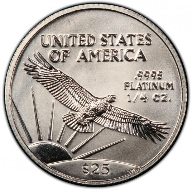 Монета Американський Платиновий орел, 25 доларів 2001, США, США