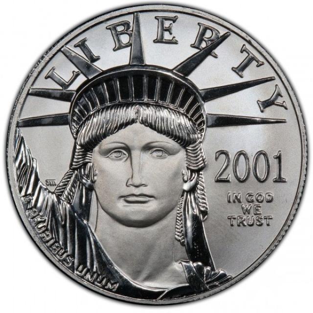 Монета Американський Платиновий орел, 100 доларів 2001, США, США