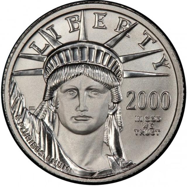 Монета Американський Платиновий орел, 10 доларів 2000, США, США
