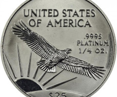 Монета Американський Платиновий орел, 25 доларів 2000, США, США