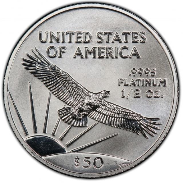 Монета Американський Платиновий орел, 50 доларів 2000, США, США