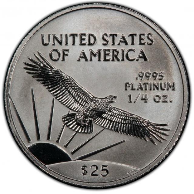 Монета Американський Платиновий орел, 25 доларів 1998, США, США