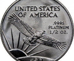Монета Американський Платиновий орел, 50 доларів 1998, США, США