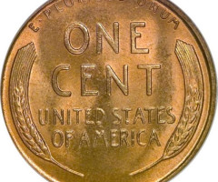 Монета Wheat Penny, Лінкольн, 1 цент 1953, США, США