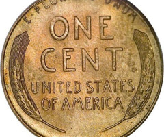 Монета Wheat Penny, Лінкольн, 1 цент 1951, США, США