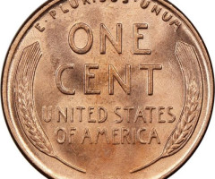 Монета Wheat Penny, Лінкольн, 1 цент 1949, США, США