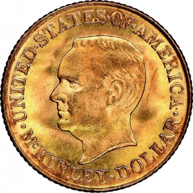 Монета Меморіал місця народження Мак-Кінлі, 1 долар 1917, США, США