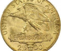 Монета Панамо-Тихоокеанська міжнародна виставка, 2½ долара 1915, США, США