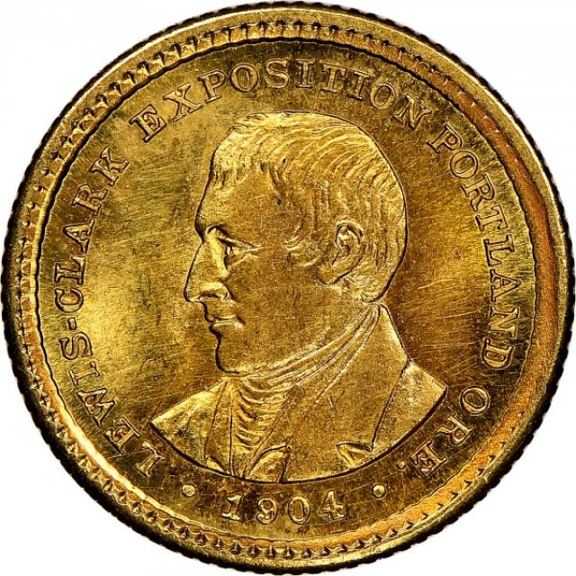Монета Експедиція Льюїса та Кларка, 1 долар 1904, США, США