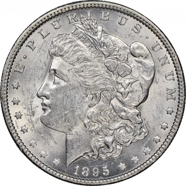 Монета Доллар Моргана, 1 долар 1895, США, США