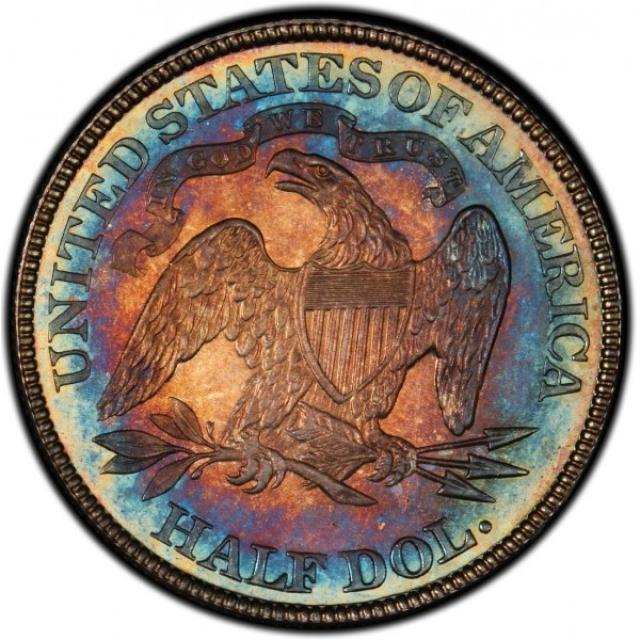 Монета Seated Liberty Half Dollar, ½ долара 1887, США, США