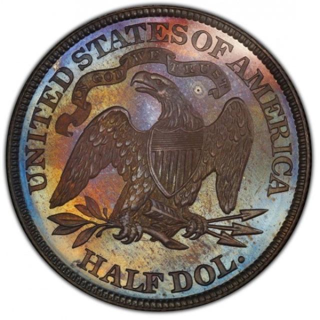 Монета Seated Liberty Half Dollar, ½ долара 1886, США, США
