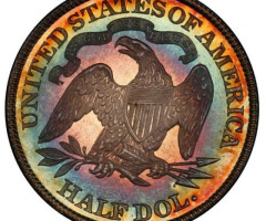 Монета Seated Liberty Half Dollar, ½ долара 1885, США, США