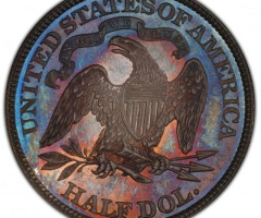 Монета Seated Liberty Half Dollar, ½ долара 1884, США, США