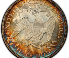 Монета Seated Liberty Half Dollar, ½ долара 1883, США, США
