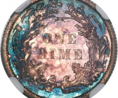 Монета Seated Liberty Dime, 1 дайм 1881, США, США