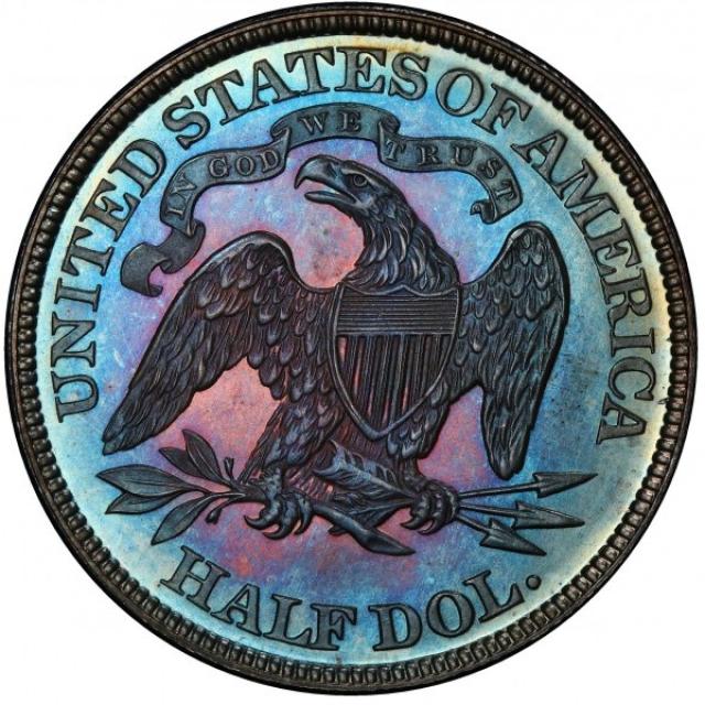 Монета Seated Liberty Half Dollar, ½ долара 1881, США, США
