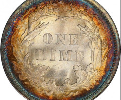 Монета Seated Liberty Dime, 1 дайм 1879, США, США