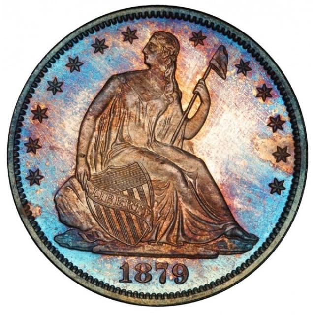 Монета Seated Liberty Half Dollar, ½ долара 1879, США, США