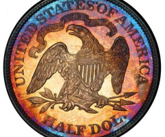 Монета Seated Liberty Half Dollar, ½ долара 1879, США, США