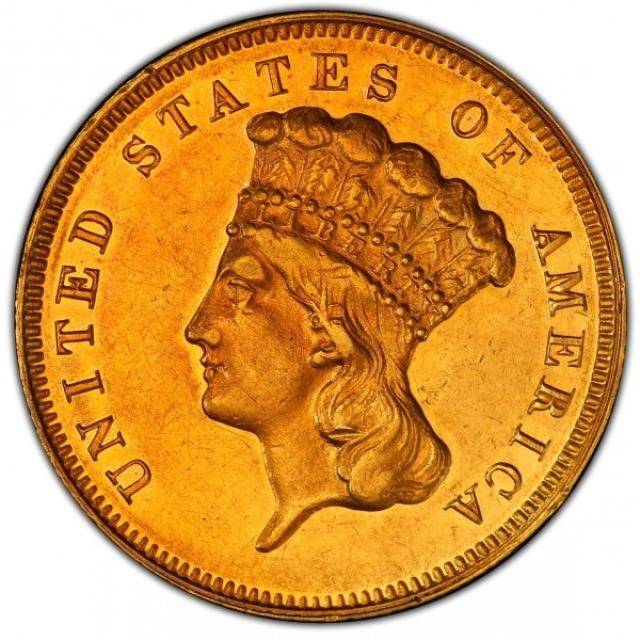 3 долара 1876, США, США