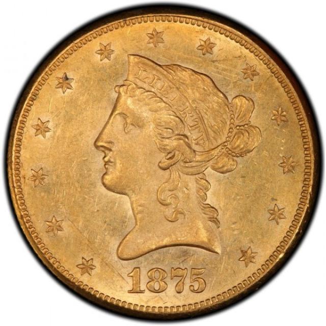 10 доларів 1875, США, США
