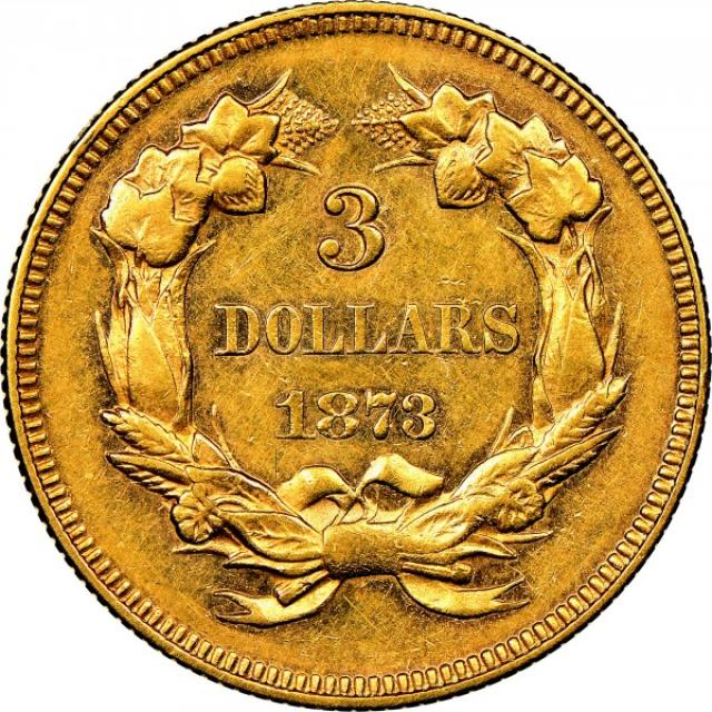 3 долара 1873, США, США