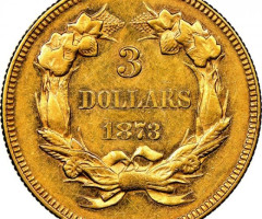 3 долара 1873, США, США