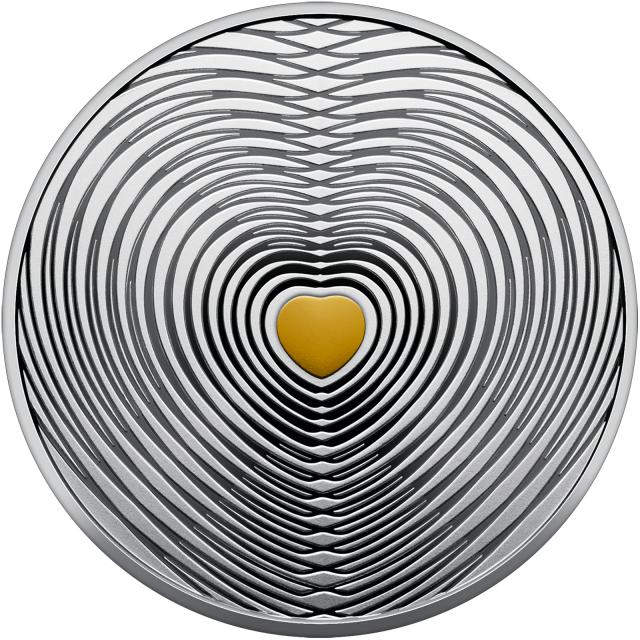 Монета Сила кохання, 10 гривень 2025, Україна, Інші монети