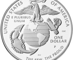 Монета United States Marine Corps, 1 долар 2025, США, США