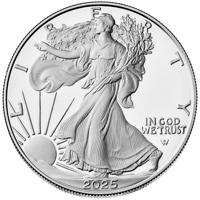 Монета Американський срібний орел, 1 долар 2025, США, США