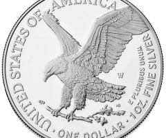 Монета Американський срібний орел, 1 долар 2025, США, США