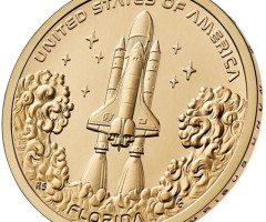 Монета Мис Канаверал, 1 долар 2025, США, Американські інновації