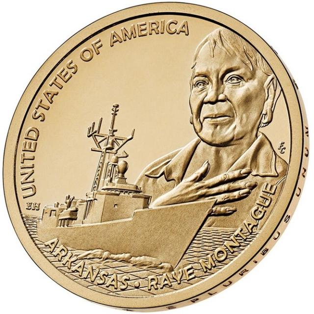 Монета Комп'ютерно-генерований проект судна, 1 долар 2025, США, Американські інновації