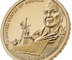 Монета Комп'ютерно-генерований проект судна, 1 долар 2025, США, Американські інновації