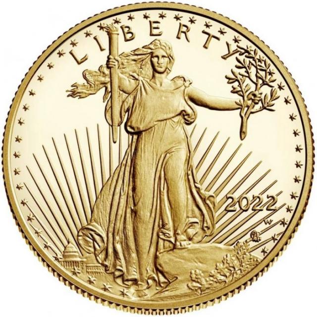 Монета Американський золотий орел, 25 доларів 2022, США, США