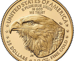 Монета Американський золотий орел, 25 доларів 2023, США, США